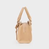  Túi Yuumy (Thời trang nữ da trơn sành điệu size 21 - Túi đeo chéo da Smooth YN343T) màu trắng 