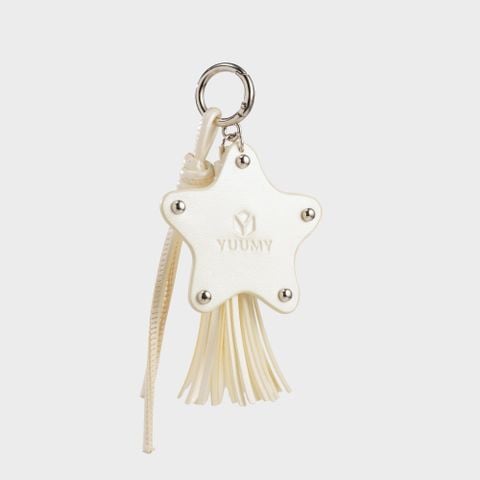 Charm trang trí gắn túi hình ngôi sao xinh Yuumy YCH2 (Màu Trắng ngọc trai)