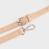  Túi Yuumy (Thời trang nữ nắp gập khoá xoay thanh lịch size 21 - Túi đeo chéo da Seasand YN302XN) màu xanh ngọc 