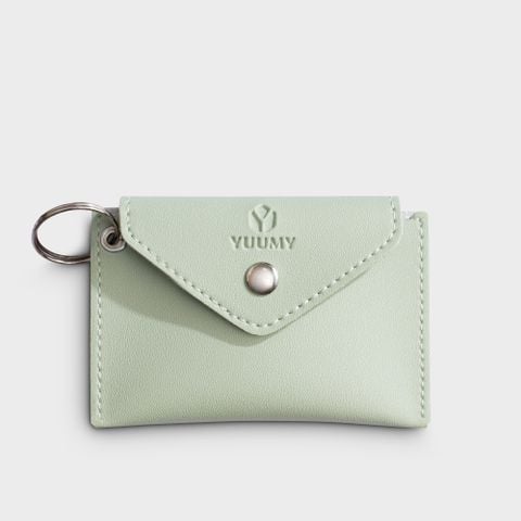 Ví Yuumy ( Thời trang nữ cỡ nhỏ - Ví móc khóa da Seasand YMK15XN ) màu xanh ngọc