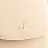  Túi Yuumy (Thời trang nữ dáng đứng - Túi đeo chéo da YN293T) màu trắng 