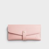  Ví Yuumy (Thời trang nữ kiểu cầm tay dáng dài - Ví da Seasand YV47HP) màu hồng phấn 