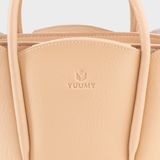  Túi Yuumy (Thời trang nữ thiết kế bo cong mềm mại - Túi đeo chéo da Bergen YN310D) màu đen 