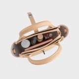  Túi Yuumy (Thời trang nữ phối quai xách - Túi xách da Bergen YTX78B) màu bò 