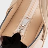  Túi Yuumy (Thời trang nữ hiện đại cỡ trung  - Túi xách da Verein YTX53) màu Kem 