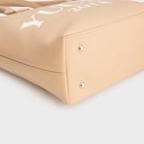  Túi Yuumy (Thời trang nữ công sở trẻ trung cỡ lớn - Túi xách da Seasand YTX85K) màu kem 