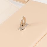  Túi Yuumy (Thời trang nữ dáng hộp hiện đại size 22 - Túi đeo chéo da Smooth YN298K) màu kem 