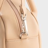  Túi Yuumy (Thời trang nữ thiết kế dáng vòm - Túi xách da Seasand YTX77K) màu kem 