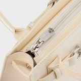  Túi Yuumy (Thời trang nữ dạo phố sang trọng - Túi xách da Glossy YTX87) màu trắng ngọc trai 