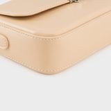  Túi Yuumy (Thời trang nữ dáng hộp hiện đại size 22 - Túi đeo chéo da Smooth YN298D) màu đen 