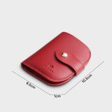  Ví Yuumy ( Thời trang nữ cầm tay mini - Ví da Seasand YV114DO ) màu đỏ 