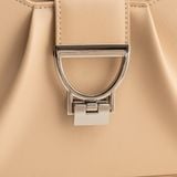  Túi Yuumy (Thời trang nữ thiết kế sang chảnh size 26 - Túi đeo vai da Seasand YN296K) màu kem 