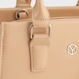  Túi Yuumy (Thời trang nữ da trơn sành điệu size 21 - Túi đeo chéo da Smooth YN343T) màu trắng 