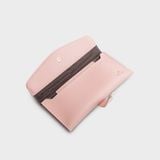  Ví Yuumy (Thời trang nữ kiểu cầm tay dáng dài - Ví da Seasand YV47HP) màu hồng phấn 