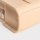  Túi Yuumy ( Thời trang nữ túi tote dáng hộp size 25 - Túi xách da Seasand YTX72D) màu đen 