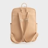  Balo Yuumy (Thời trang nữ phối ngăn cỡ trung - Balo da Seasand YBA109HA) màu hồng dâu 