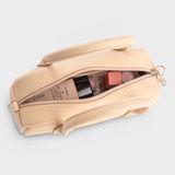  Túi Yuumy (Thời trang nữ thiết kế dáng vòm - Túi xách da Seasand YTX77D) màu đen 