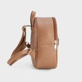  Balo Yuumy (Thời trang nữ basic năng động cỡ nhỏ - Balo da Liberal YBA113) màu bò đậm 