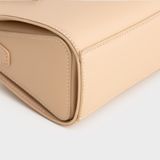  Túi Yuumy (Thời trang nữ thiết kế tinh tế size 21 - Túi đeo chéo da Smooth YN283D) màu đen 