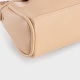  Túi Yuumy (Thời trang nữ mini xinh xắn size 21 - Túi đeo chéo da Seasand YN289HA) màu hồng dâu 