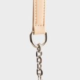  Túi Yuumy (Thời trang nữ da chần bông phối dây xích size 24 - Túi đeo chéo da Seasand YN241HP) màu hồng phấn 