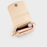  Túi Yuumy (Thời trang nữ dáng đứng - Túi đeo chéo da YN293T) màu trắng 