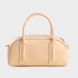  Túi Yuumy (Thời trang nữ thiết kế dáng vòm - Túi xách da Seasand YTX77K) màu kem 