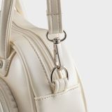  Túi Yuumy (Thời trang nữ thiết kế dáng vòm cá tính - Túi xách da Glossy YTX88) màu đen ngọc trai 