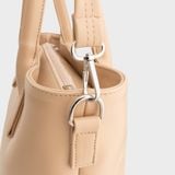  Túi Yuumy (Thời trang nữ công sở trẻ trung cỡ lớn - Túi xách da Seasand YTX85K) màu kem 