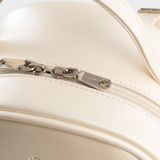  Balo Yuumy (Thời trang nữ mini phong cách dễ thương - Balo da Glossy YBA110BC) màu bạc 