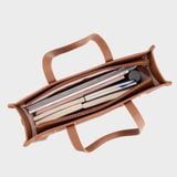  Túi Yuumy (Thời trang nữ thanh lịch cỡ lớn - Túi xách da Bergen YTX83N) màu nâu 