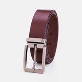  Thắt lưng nam Trita (Thời trang da thật một lớp RTL046N) màu nâu 