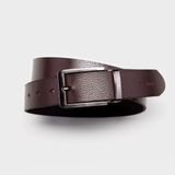  Thắt lưng nam Trita (Thời trang da thật một lớp RTL046N) màu nâu 