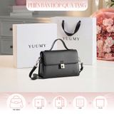  Hộp quà tặng túi đeo chéo nữ Yuumy YN302 Màu Đen 