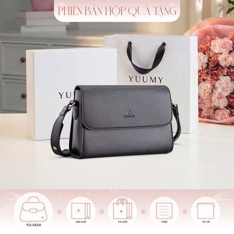 Hộp quà tặng túi đeo chéo nữ Yuumy YN155 Màu Đen