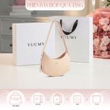  Hộp quà tặng túi đeo vai nữ Yuumy YN156 Màu Kem 