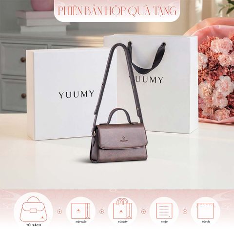 Túi đeo chéo nữ Yuumy YN179 Màu Nâu
