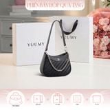  Hộp quà tặng túi đeo vai nữ Yuumy YN210 Màu Đen 