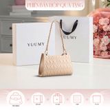  Hộp quà tặng túi đeo vai nữ Yuumy YN223 Màu Kem 