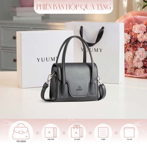 Hộp quà tặng túi đeo chéo nữ Yuumy YN227 Màu Đen