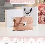  Hộp quà tặng túi đeo vai nữ Yuumy YN255 Màu Hồng đất 