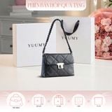  Hộp quà tặng túi đeo vai nữ Yuumy YN255 Màu Đen Veins 