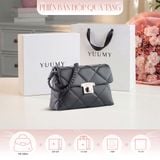  Hộp quà tặng túi đeo vai nữ Yuumy YN255 Màu Đen 