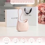  Hộp quà tặng túi đeo vai nữ Yuumy YN256 Màu Hồng Dâu 