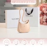  Hộp quà tặng túi đeo vai nữ Yuumy YN256 Màu Kem 