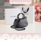  Hộp quà tặng túi đeo chéo nữ Yuumy YN257 Màu Đen 