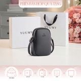  Hộp quà tặng túi đeo chéo nữ Yuumy YN259 Màu Đen 