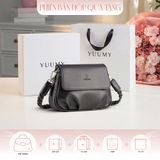  Hộp quà tặng túi đeo chéo nữ Yuumy YN260 Màu Đen 