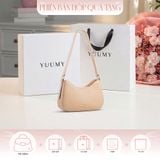  Hộp quà tặng túi đeo vai nữ Yuumy YN266 Màu Kem 