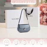  Hộp quà tặng túi đeo chéo nữ Yuumy YN278 Màu Đen ngọc trai 
